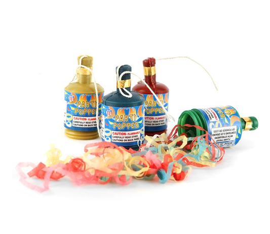 Party Poppers Pack of 20