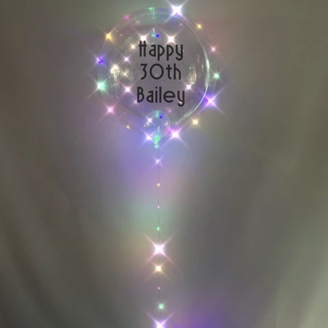 Personalised Light Up Balloon