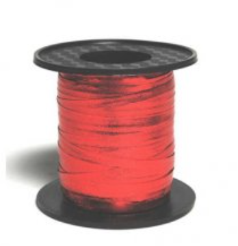 Metallic Curling Ribbon Red 225m