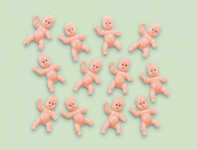 Baby Shower Favours - Tiny Babies