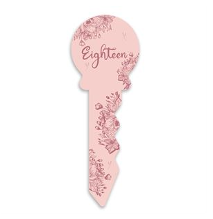 Signature Key Pink Eighteen
