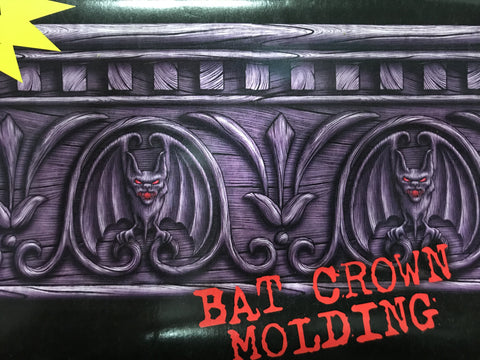 Border Roll Bat Crown Molding