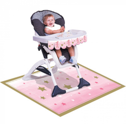 High Chair Kit 1st Birthday Girl