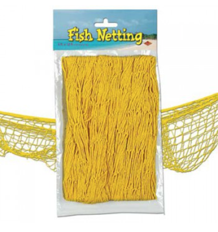 Fish Netting Yellow