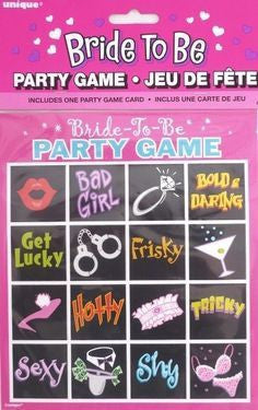 Bride To Be Party Game