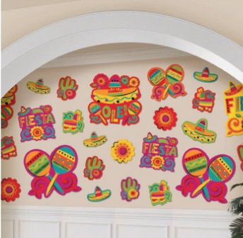 Cutouts Fiesta Assorted Value Pack