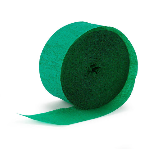 Crepe Streamer Green