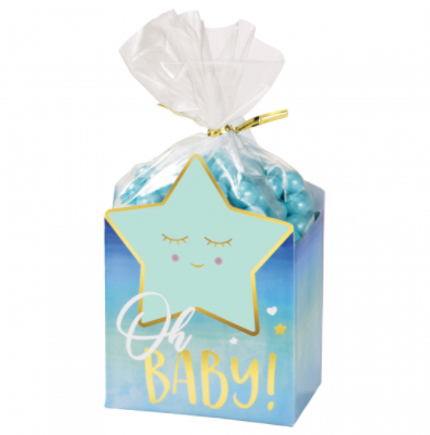 Baby Shower Favour Box Kit Blue