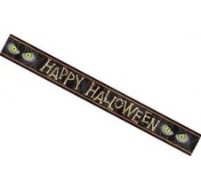Foil Happy Halloween Banner