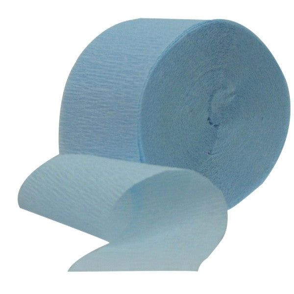 Crepe Streamer Light Blue