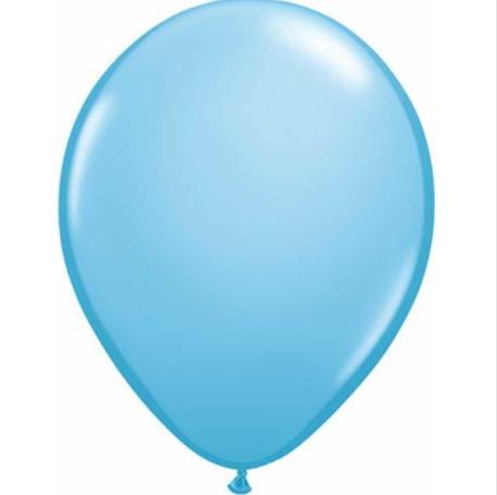 Standard Light Blue Latex Balloons Pack of 25