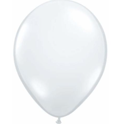 Jewel Diamond Clear Latex Balloons Pack of 25