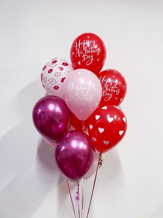 Valentine’s 10-Balloon Bouquet