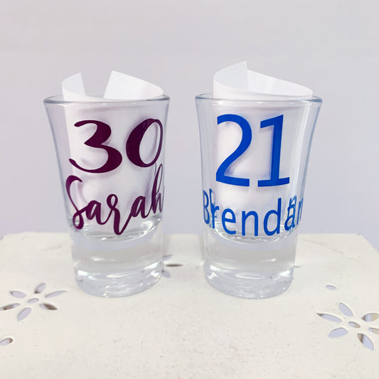 Customised Shot Glass