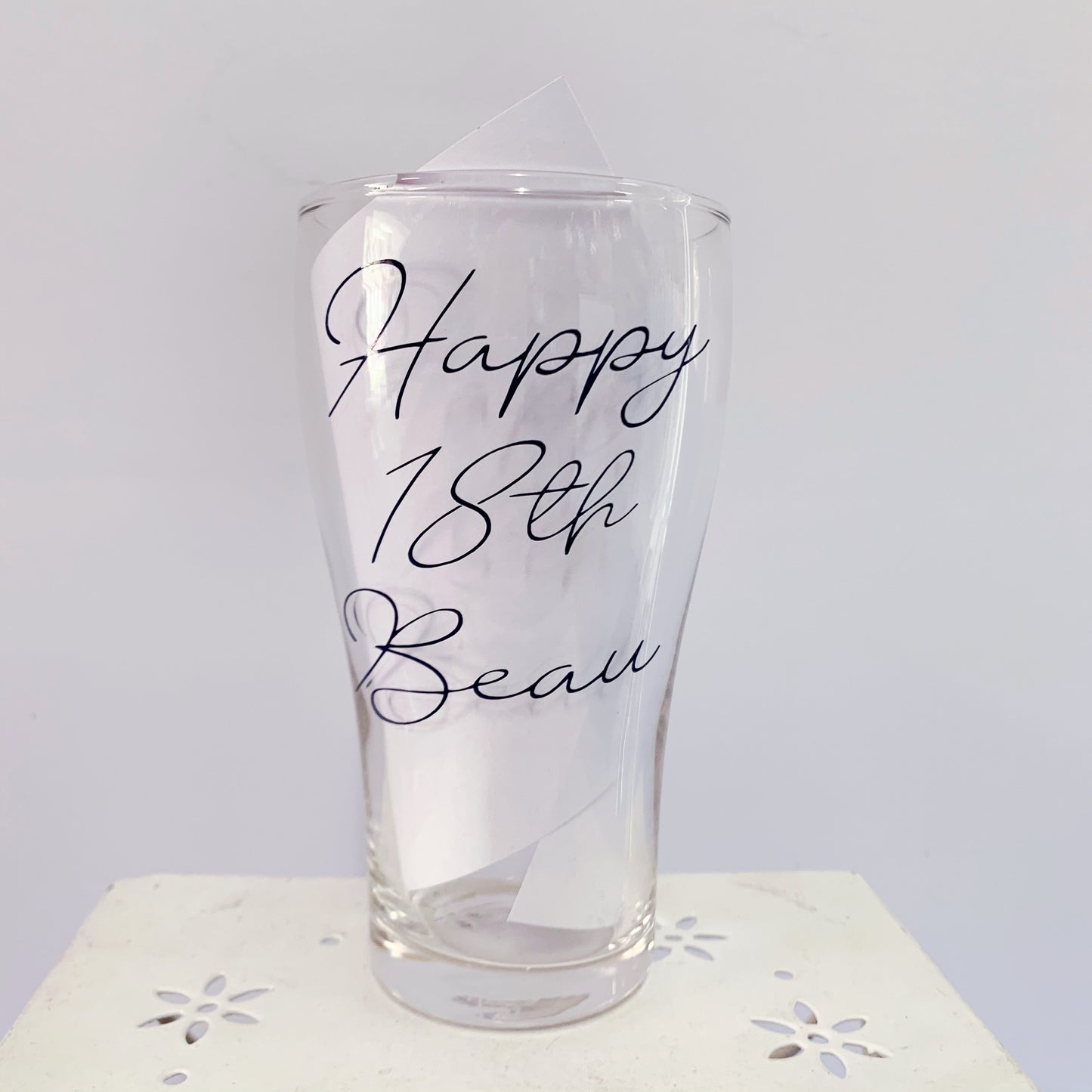 Customised Beer Glass