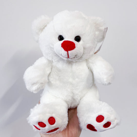 Ruby Teddy White/Red