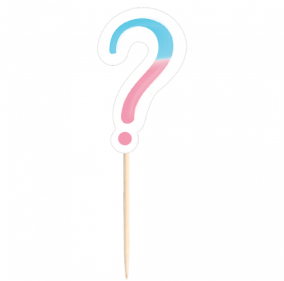 Gender Reveal Question Mark Picks