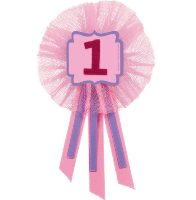 1st Birthday Girl Ribbon SALE ITEM NO REFUNDS