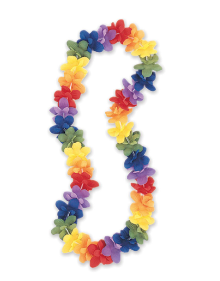 Flower Lei - Rainbow