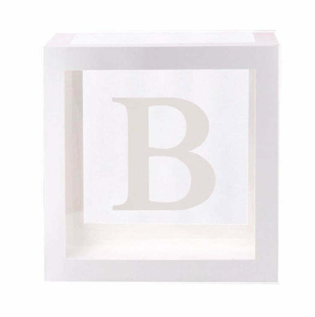 Letters for Cube Boxes "BABY" White