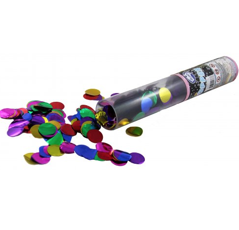 Hand-Held Confetti Popper Multi