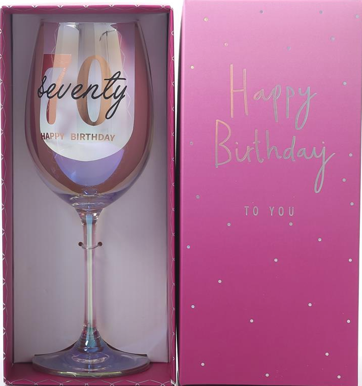 Iridescent Wine Glass: 70