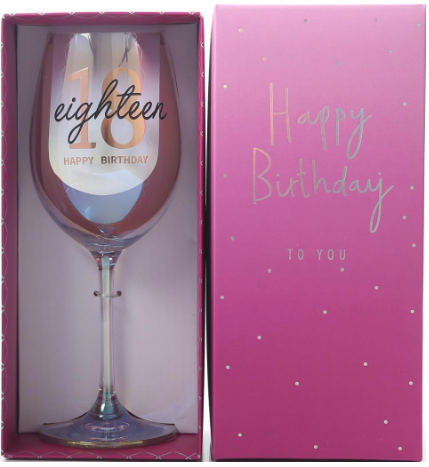 Iridescent Wine Glass: 18