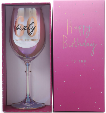 Iridescent Wine Glass: 60