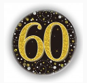 Badge Black Gold: 60