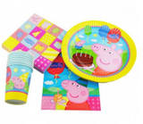 Complete Kid's Party Kit - Peppa Pig