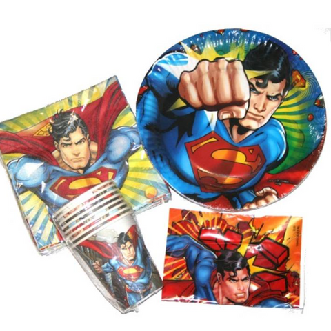 Party Pack 40 piece Superman