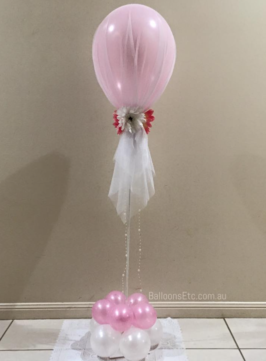 Tulle Balloon Centrepiece