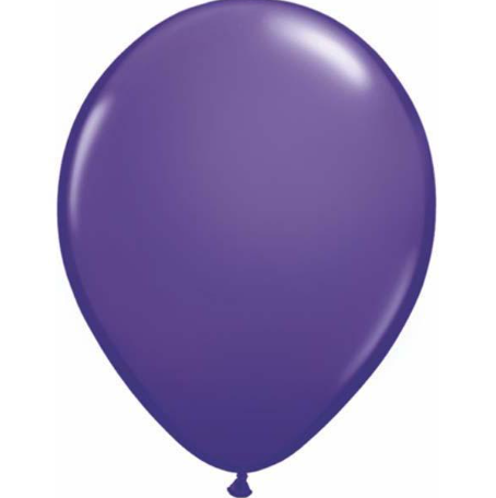 Fashion Violet Latex Balloons Pack of 25