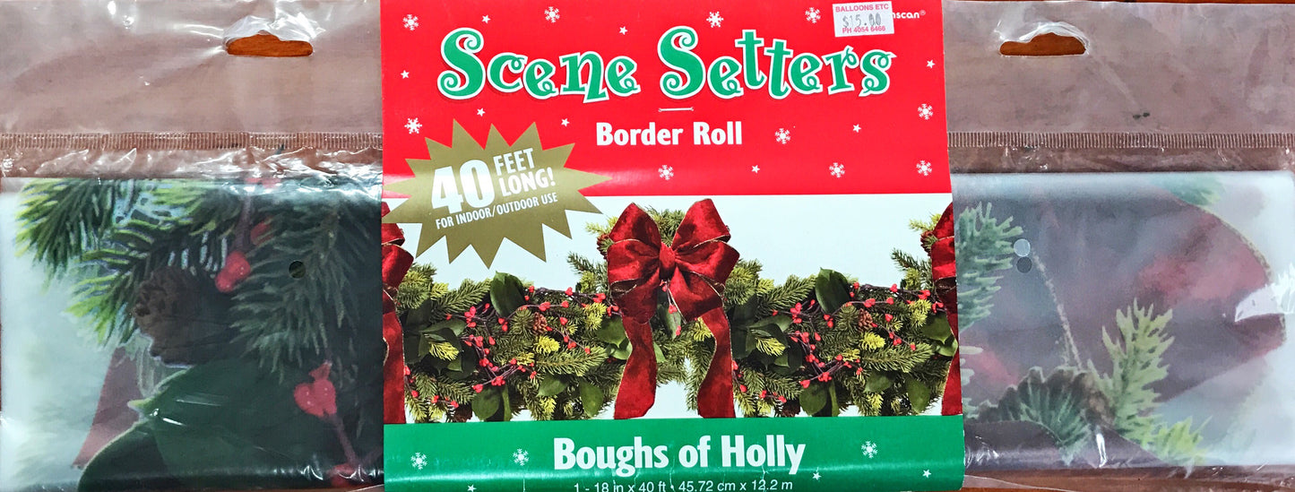 Border Roll Boughs of Holly