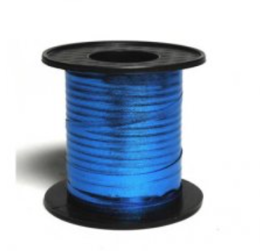Metallic Curling Ribbon Blue 225m