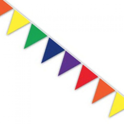 Pennant Banner Rainbow