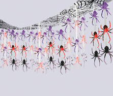 Spider Frenzy Ceiling Decoration