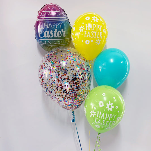 Easter Confetti and Foil Bouquet