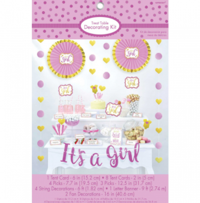 Treat Table Decorating Kit - GIRL