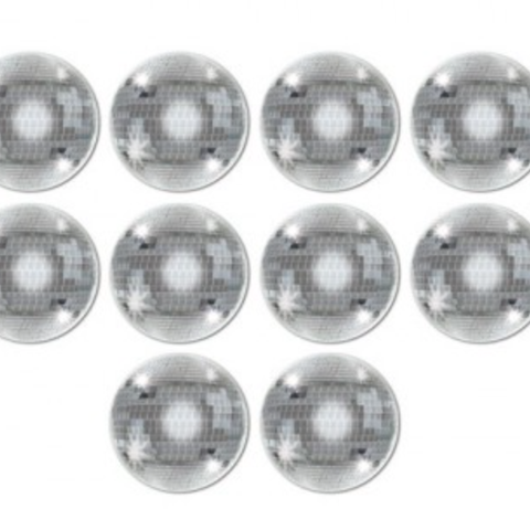 Cutouts Mini Disco Balls