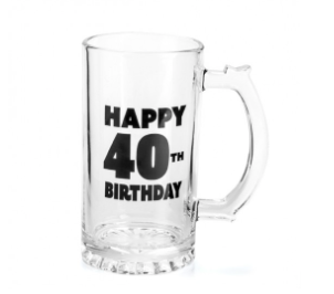 Premium Beer Stein 40th