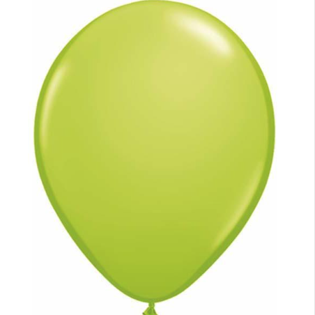 Fashion Lime Green Latex Balloons Bag of 25