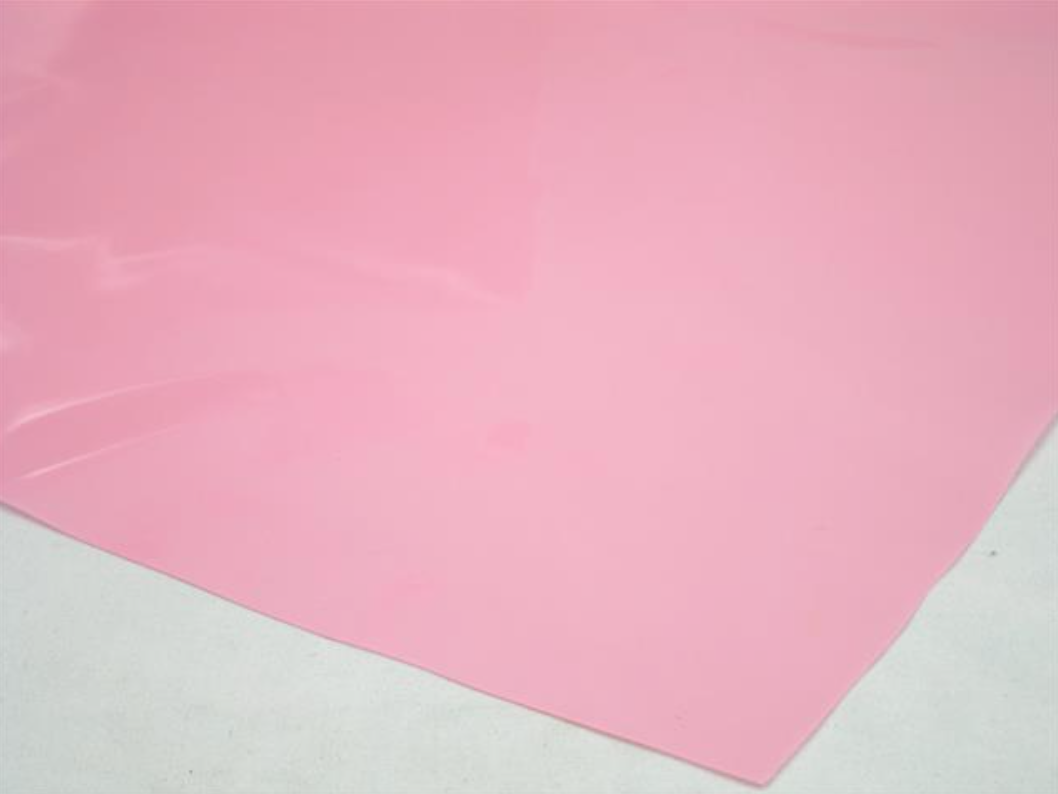 Cellophane Sheet Solid Colour Light Pink