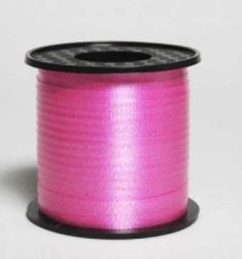 Curling Ribbon Hot Pink 460m