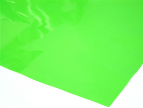 Cellophane Sheet Solid Colour Lime Green