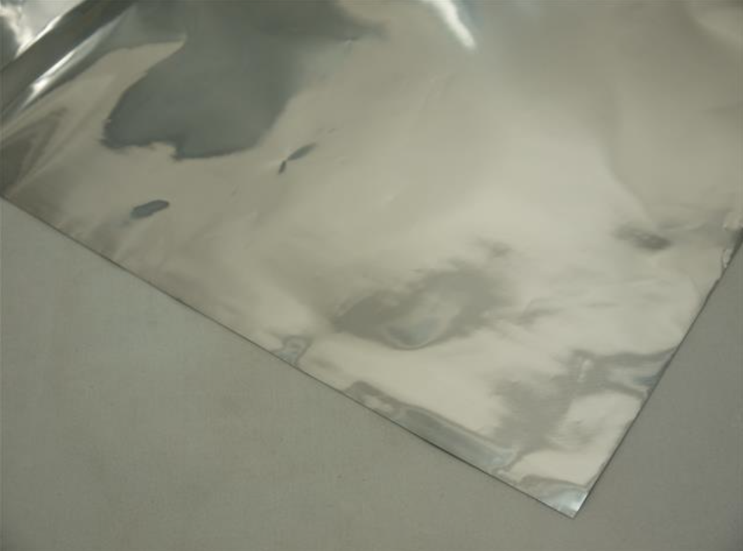 Cellophane Sheet Solid Colour Metallic Silver