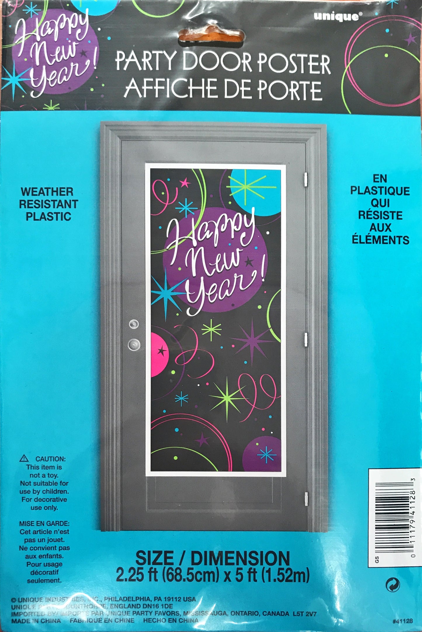 Door Poster Happy new Year