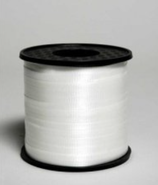 Curling Ribbon White 460m