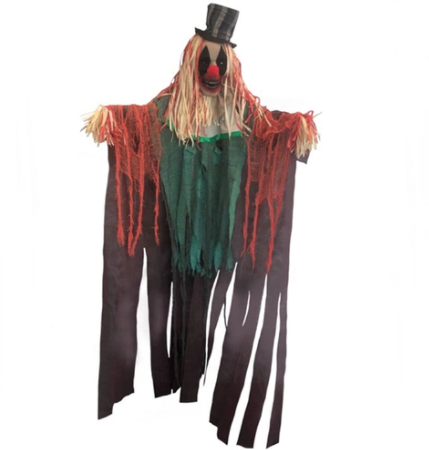 Animated Scarecrow Joe Clown