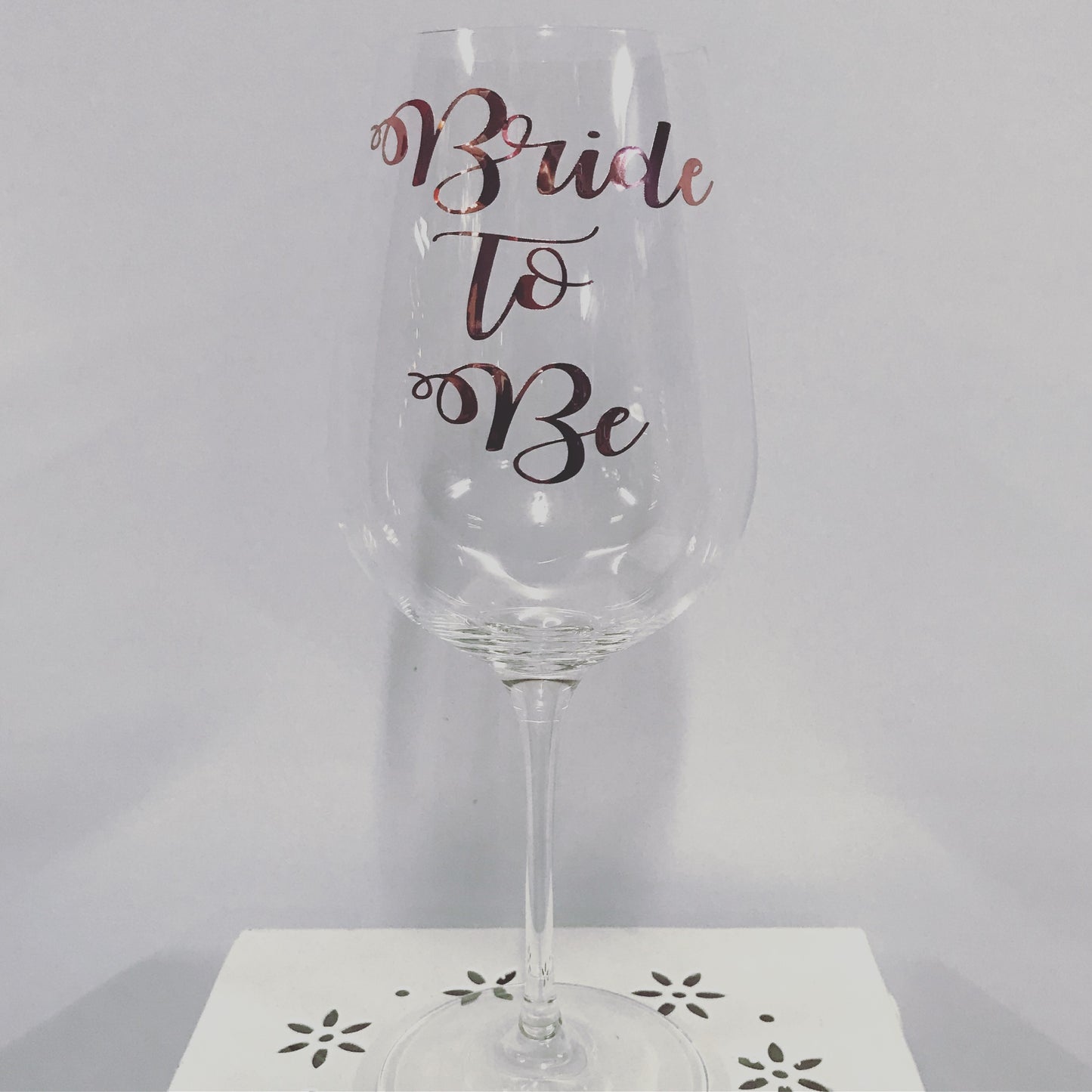 Bride To Be Wine Glass